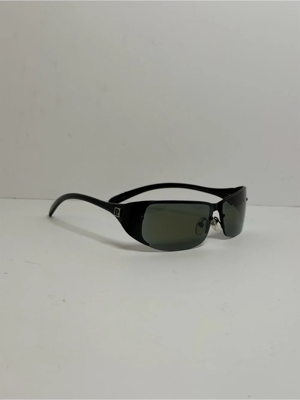 Vintage Pierre Cardin 90s Style Black Sunglasses